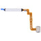 Câble flexible de capteur d'empreintes digitales pour Xiaomi Redmi Note 10 5G / Poco M3 Pro 5G / Redmi Note 10T 5G M2103K19G, M2103K19C(Argent)